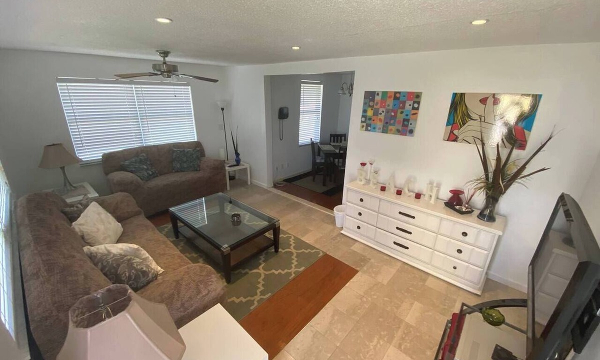 New Smyrna Beach Apartment | 1/1 hidden gem 1st floor rental - Steps to Ocean!