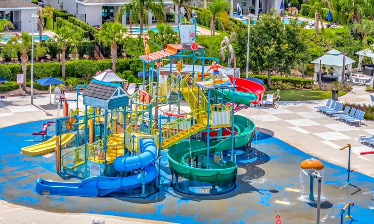 West Kissimmee House | 11br Sleeps 24 Theater Pool Spa Waterpark