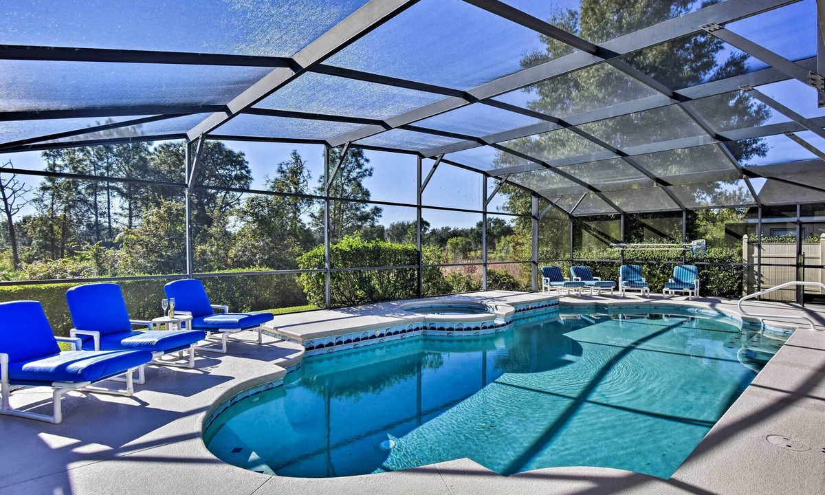 Orange Tree House | 12 Mi to Disney: Home w/Pool & Spa in Clermont