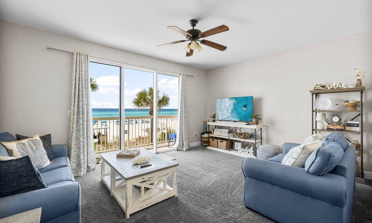 Miramar Beach Condo | 1st Floor ~ Directly GULF FRONT @ CELADON BEACH ~ Free Beach Chair Service!