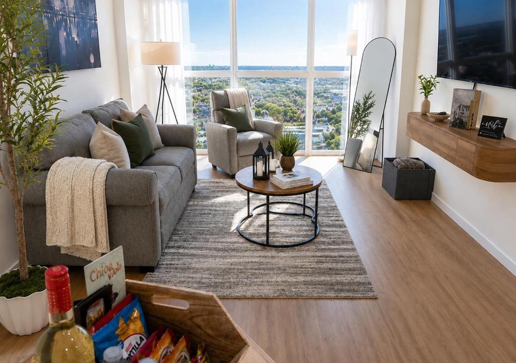 Fort Myers River District Apartment | 24th Floor Luxury Downtown Apartment with City Views Pool Spa Jacuzzi Cinema Game Room and more