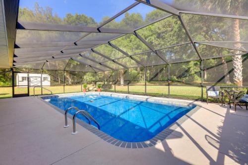 Citrus Springs House | 3 Mi to Dunnellon Historic District: Home w/Lanai