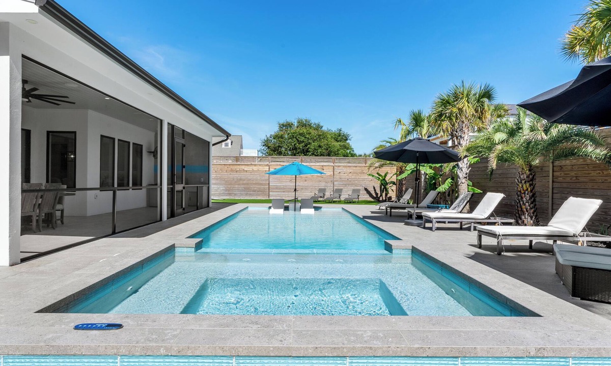 Gulfview Heights House | 30A Happy by the Sea | Private Heated Pool & Spa, Golf Cart, Near Beach
