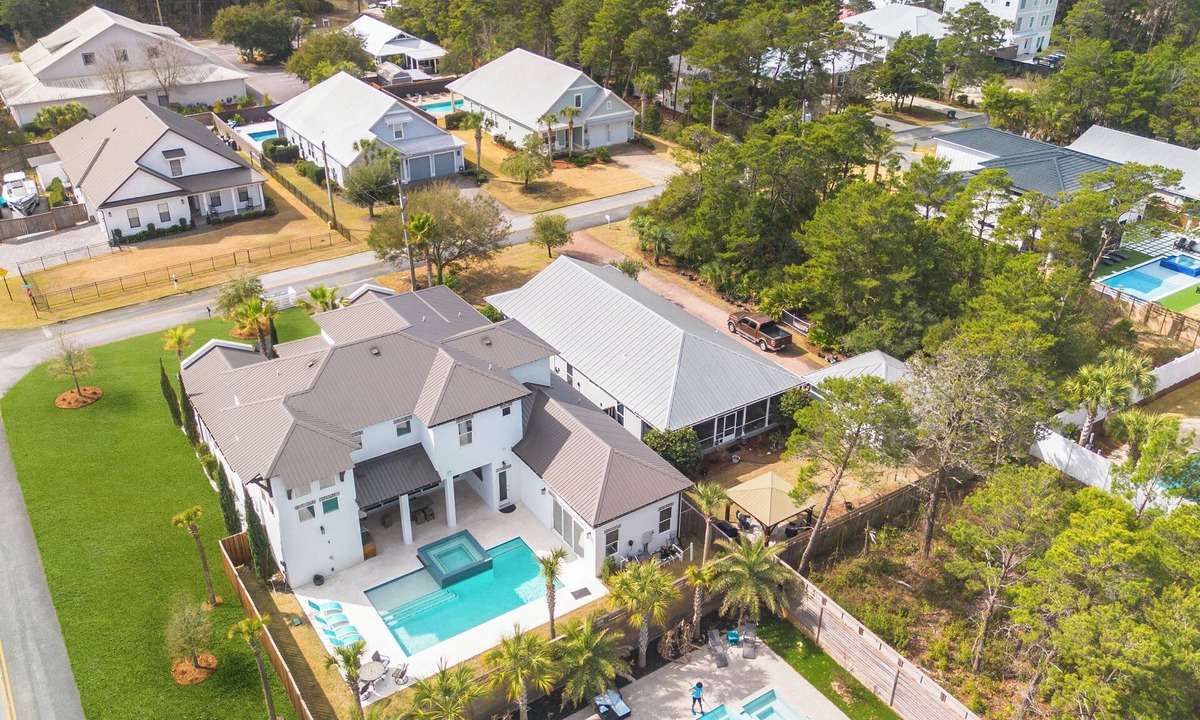 Gulfview Heights House | 30A Sunset Palazzo Luxury Blue Mountain Beach Retreat with Private Pool & Spa