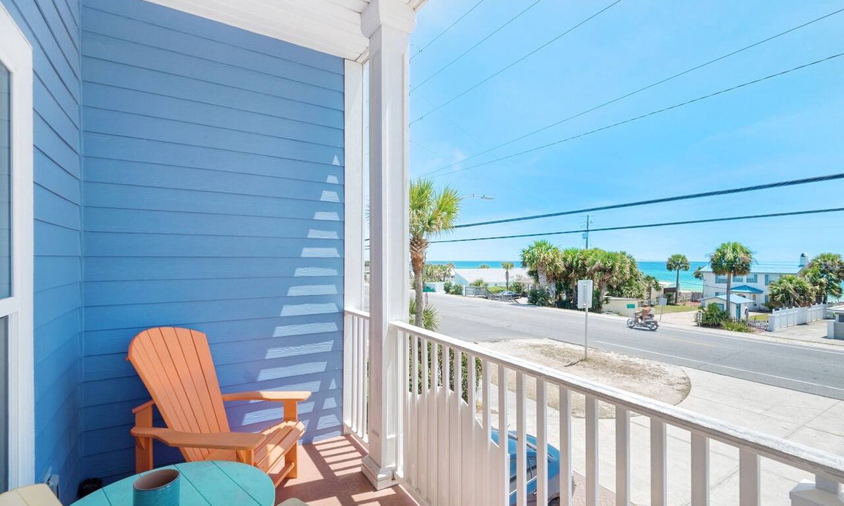 Bahama Beach Condo | 🌊50ft to Beach~Balcony w/Gulf Views~Rest-A-While 201
