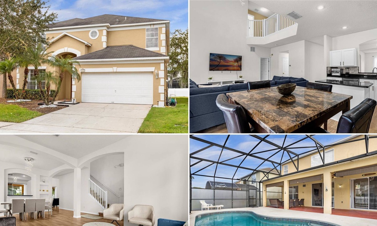 Kissimmee House | 6 Bedroom/ 5.5 Bathroom Seasons (1275 SB)