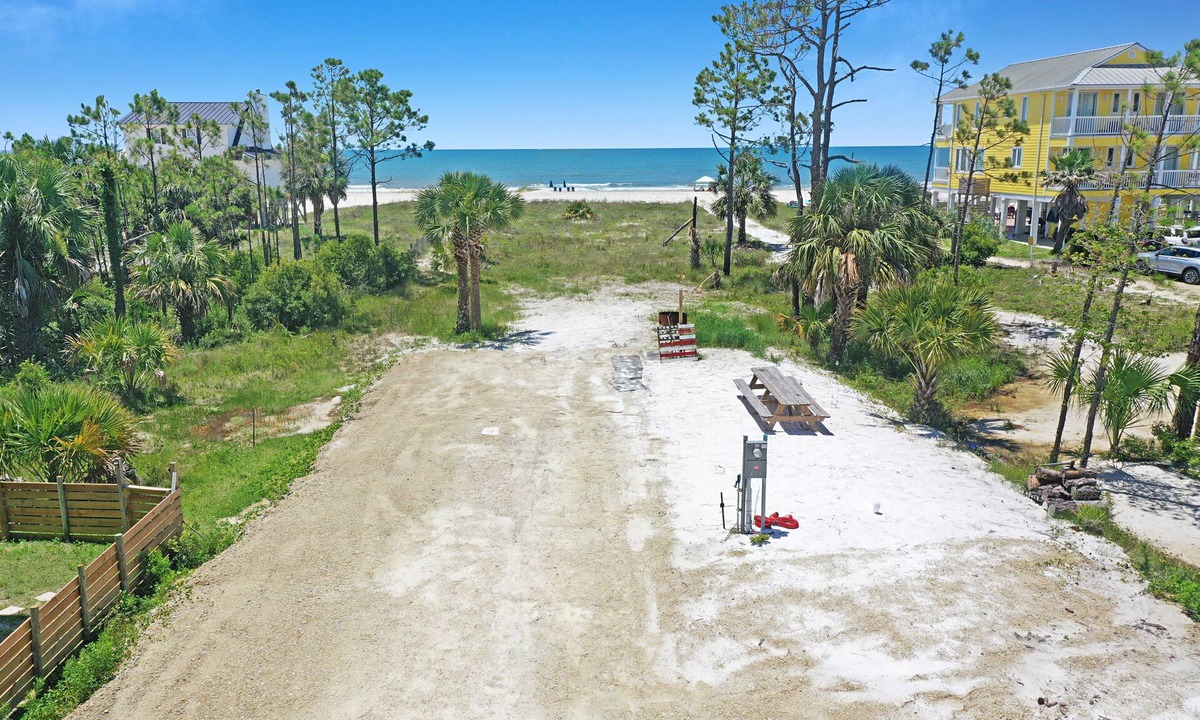 Port St. Joe RV Rental | A Little Extra Beachfront RV Lot ~ Lagniappe Shores RV Lot