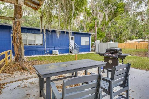 Cross Creek House | Bass Fishing Haven! Waterfront Hawthorne Home