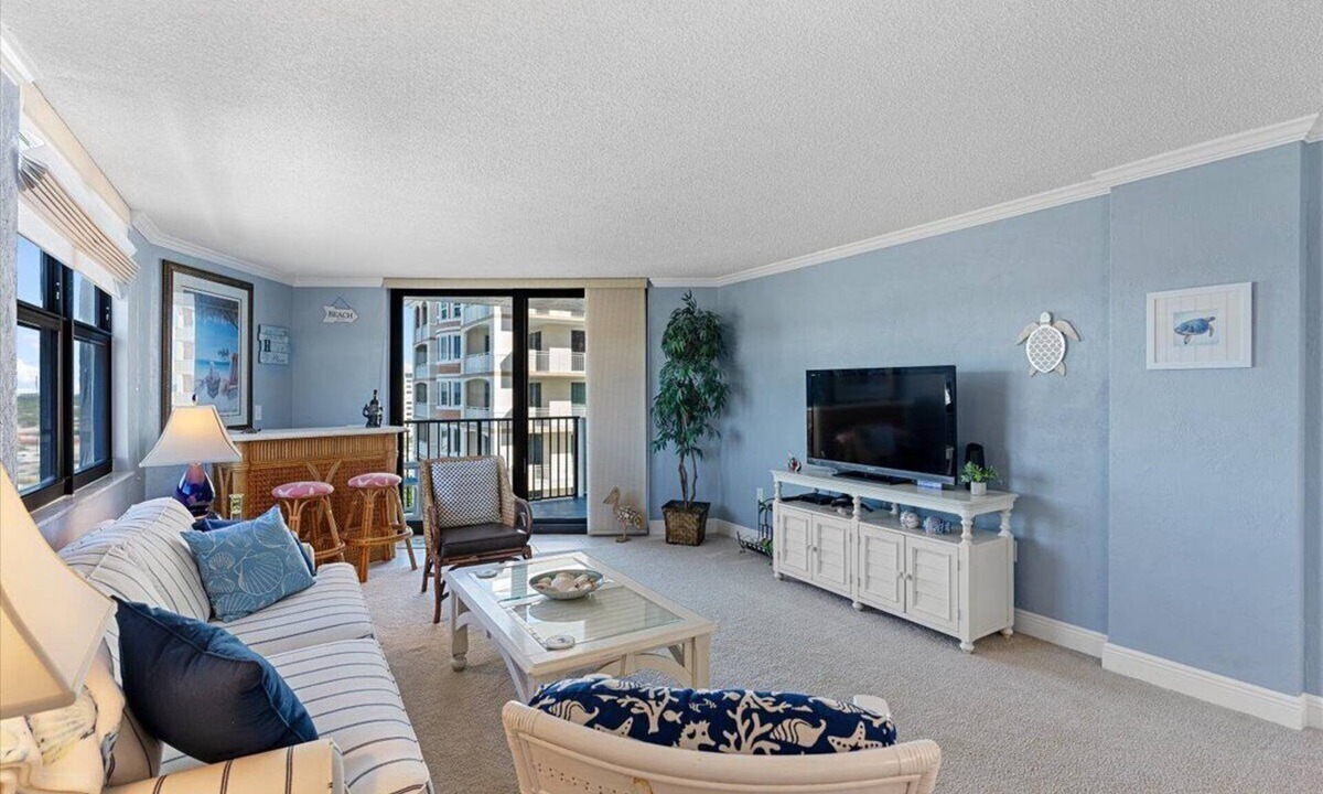 Ormond-by-the-Sea Condo | Beautiful 2bed 2bath Condo w/stunning Ocean and River views from the 8th floor!