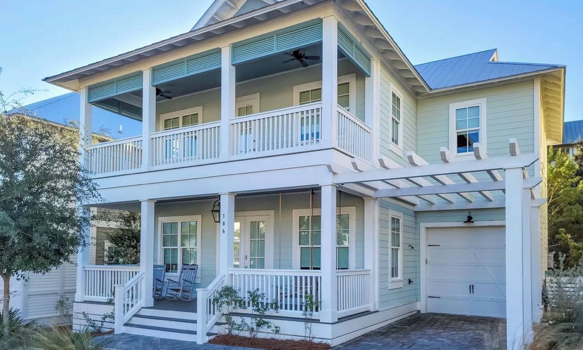 Lakeside at Blue Mountain Beach House | Beautiful Beach house, sleeps 10, 7 min. walk to beach, pool, restaurants