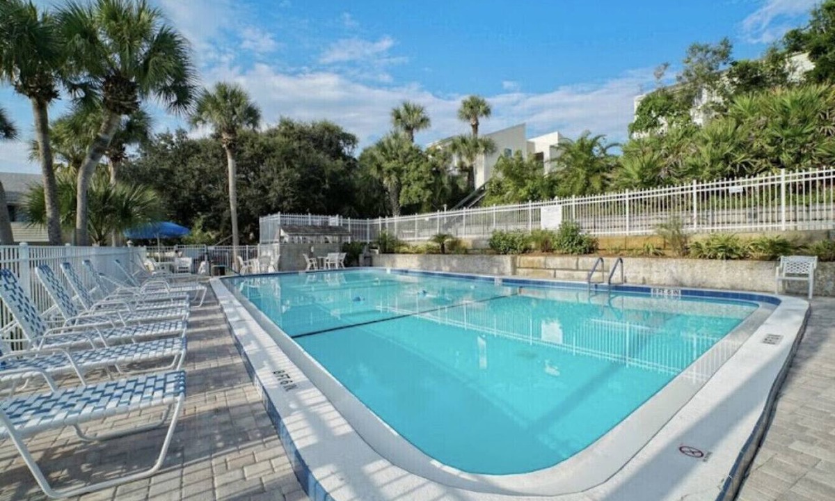Butler Beach Condo | Blue Bungalow -Pool and Beach retreat!