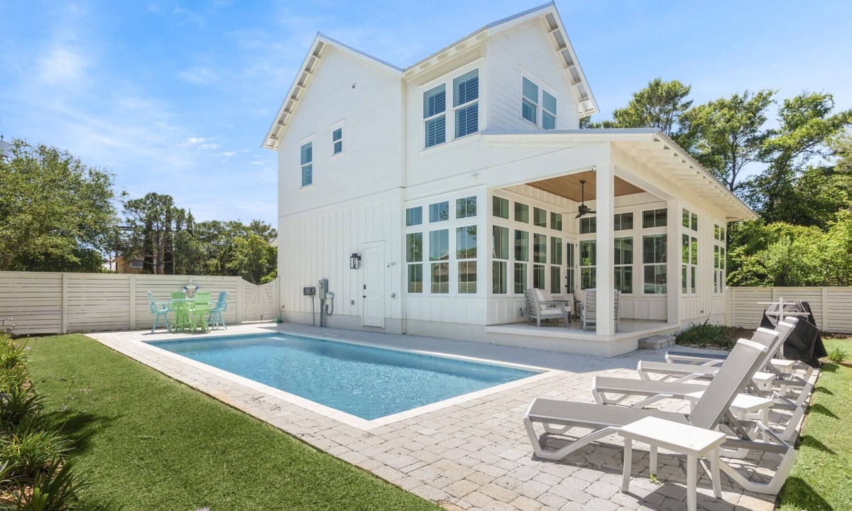 Gulfview Heights House | Blue Mountain Escape with Private Pool, Bikes, and Walkable Beach Access
