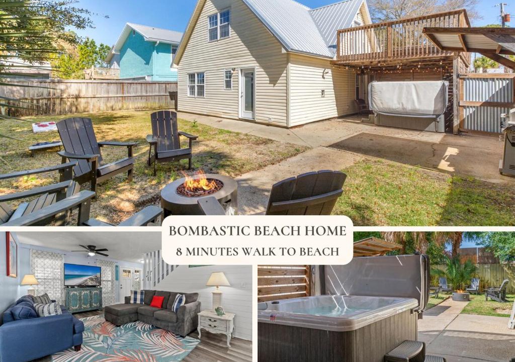 El Centro Beach Apartment | Bombastic Beach Home, HOT TUB, 8min WALK to Beach