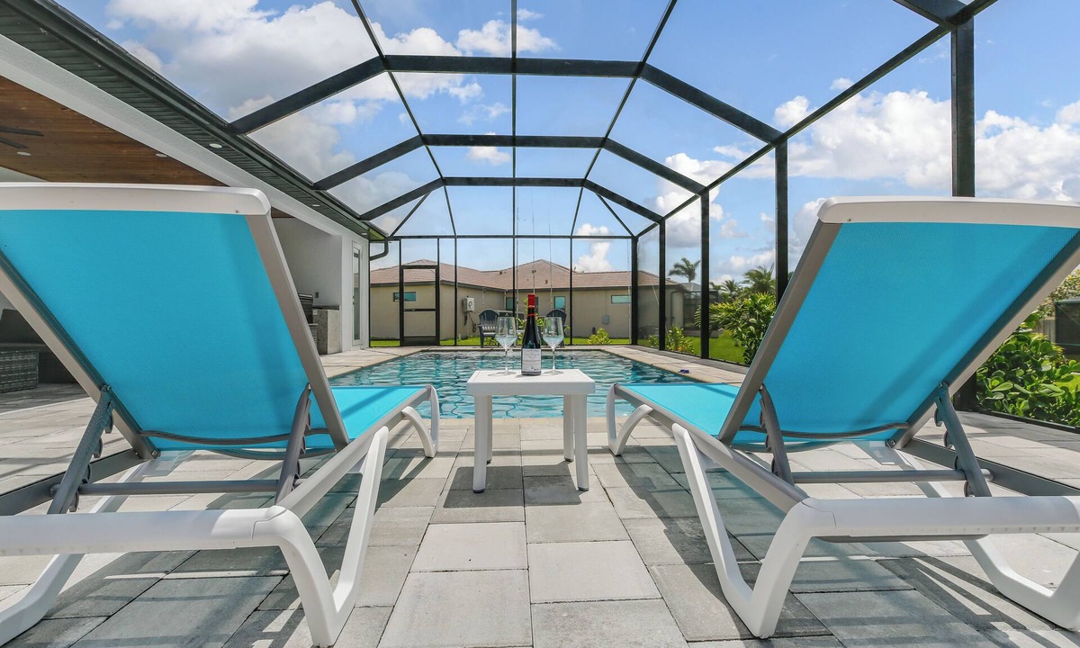 Mariner Villa | Brand New Cape Coral Paradise 4-Bedroom Villa W/Heated Saltwater Pool Gas Grill