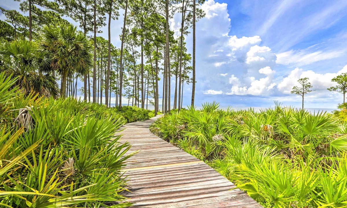 Panacea Cottage | Breezy Home w/Grills, Pool & Beach Access!
