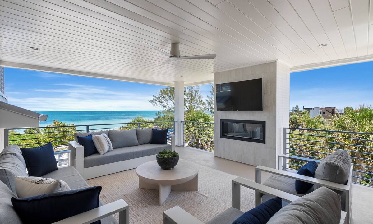 Anna Maria House | Casa Del Sol Rooftop Deck, Pool & Ocean Views