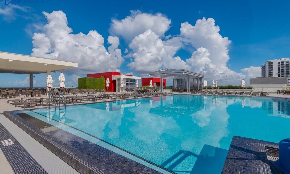 Hollywood Condo | CH- Exclusive 1BR condo w/rooftop bar and pool, partial water view, steps.