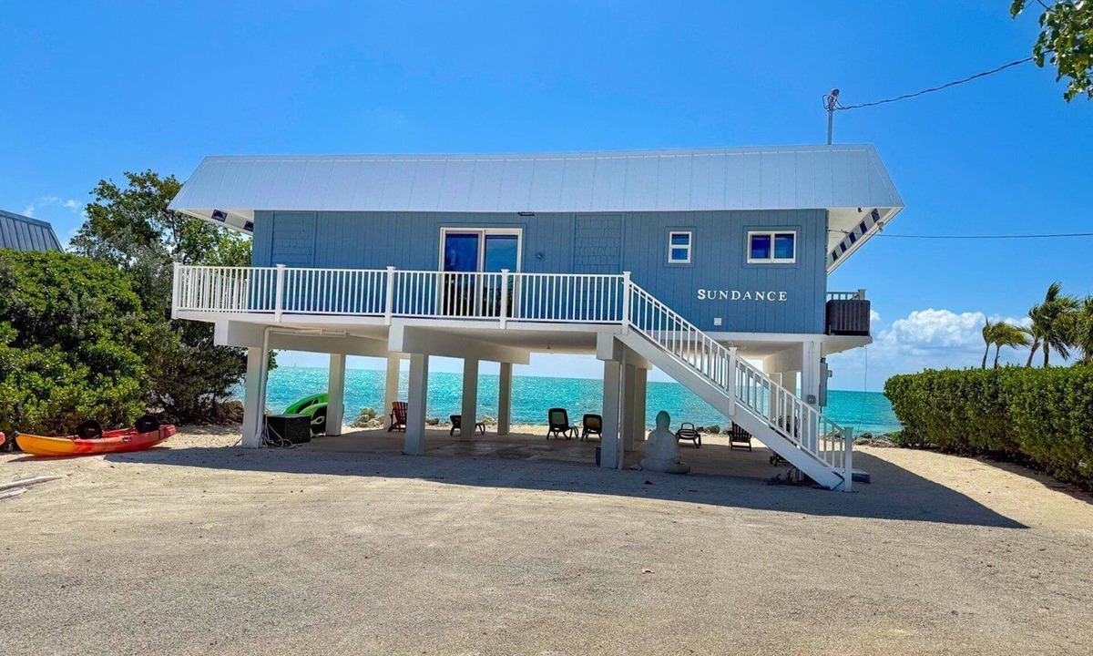 Islamorada House | Charming 2-bedroom home at 132 Columbus Drive, Islamorada with stunning open water views.