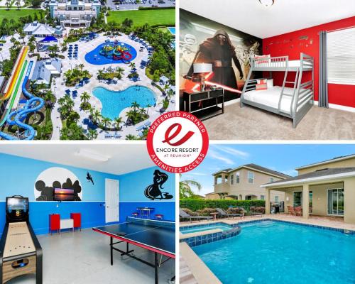 Historic Downtown Kissimmee House | Cheerful Home Near Disney With Themed Rooms, Pool Table & Waterpark And Resort Access At Encore Resorts Reunion - 200Mn
