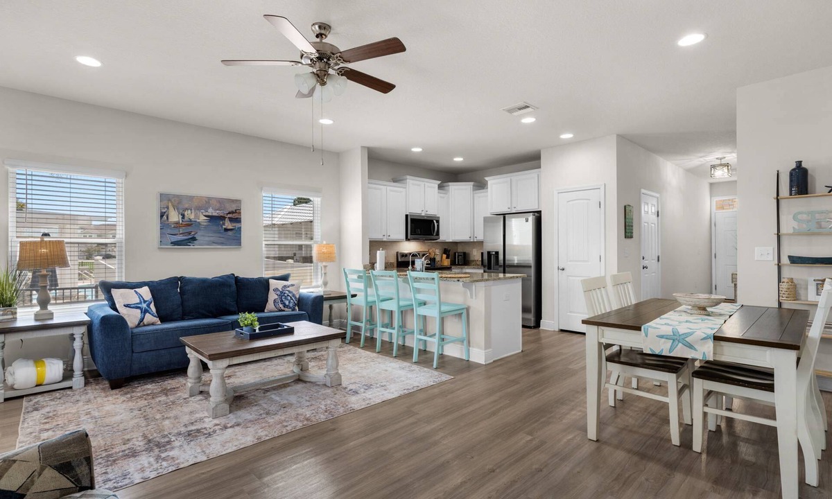 Thomas Drive House | Coastal Panama City Beach Retreat | Pet-Friendly, Private Deck, Pool, Garage, & $300 Fee Fun!