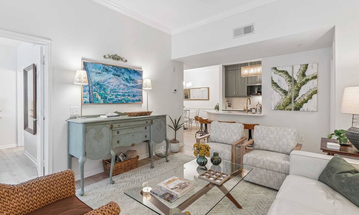 Saint Simons Heights Condo | Coastal Sage by Redfern