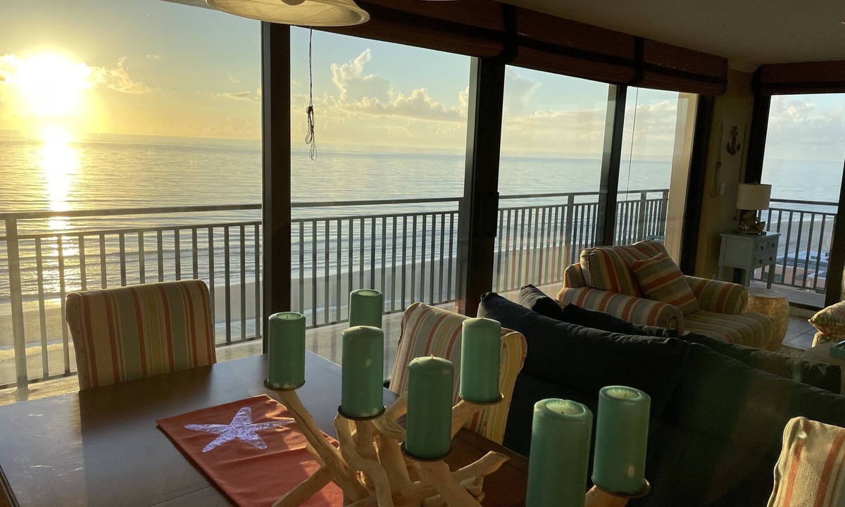 New Smyrna Beach Condo | Corner Oceanfront Penthouse Spectacular Views