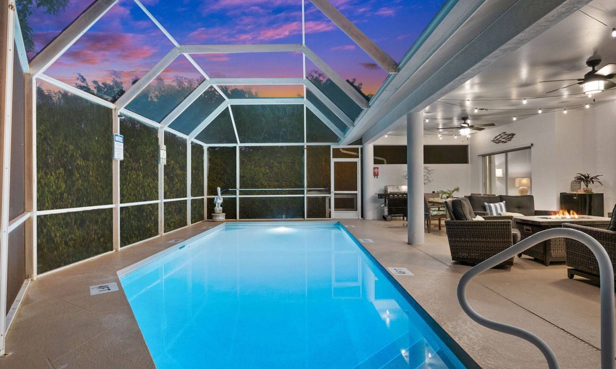 Marco Island Villa | Cozy Villa with Heated Pool, Covered Outdoor Living, Just Minutes to Beach