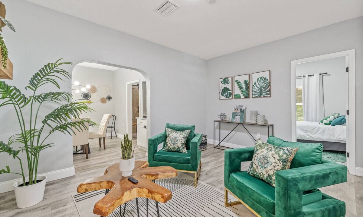 Tampa Heights House | Designer Home near Ray James Stadium