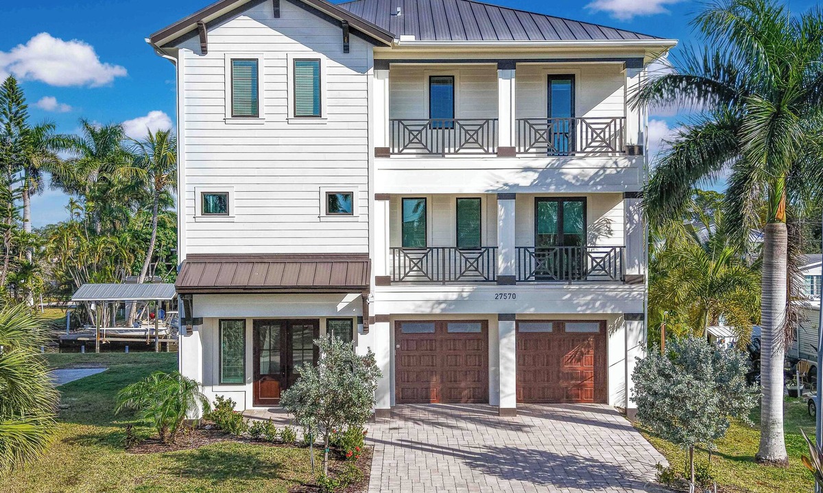 Bonita Shores House | Dockside Dream at Bonita Beach - Pool Home with Private Dock and Gulf Access
