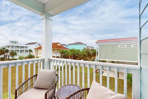Navarre Beach House | Dog-friendly house near the beach balconies washer&dryer & cable
