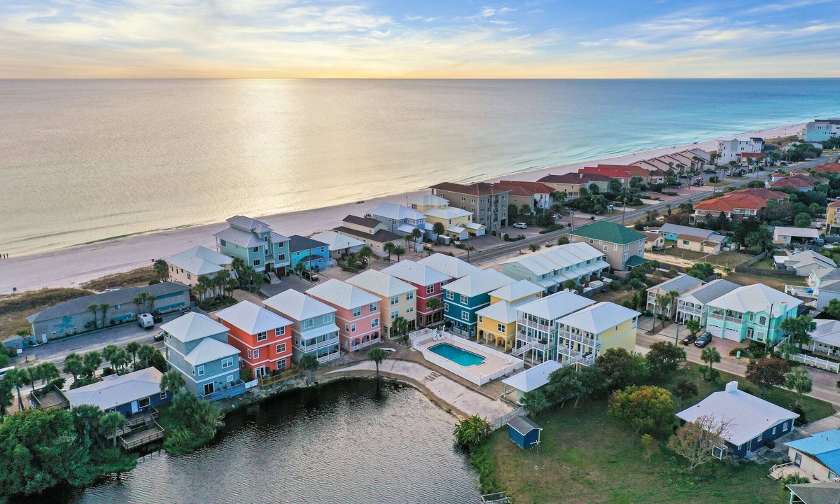 Riviera Beach House | Dreams Come True - Steps to Beach, Gulf Views, Pet Friendly, Pool, Game Room