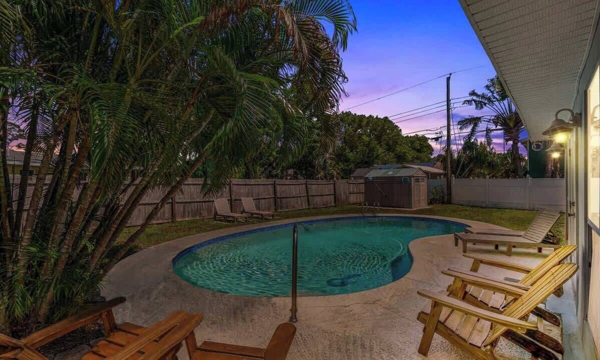 Seminole House | Family SeaLaVie Retreat With Heated Pool 5Min To Beach
