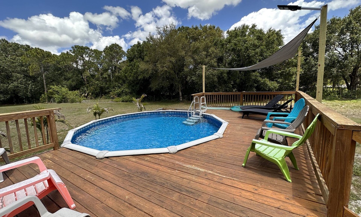 Clewiston House | Ft.Myers Okeechobee Clewiston Labelle Pool Wifi Vacation Farm Home 3.2
