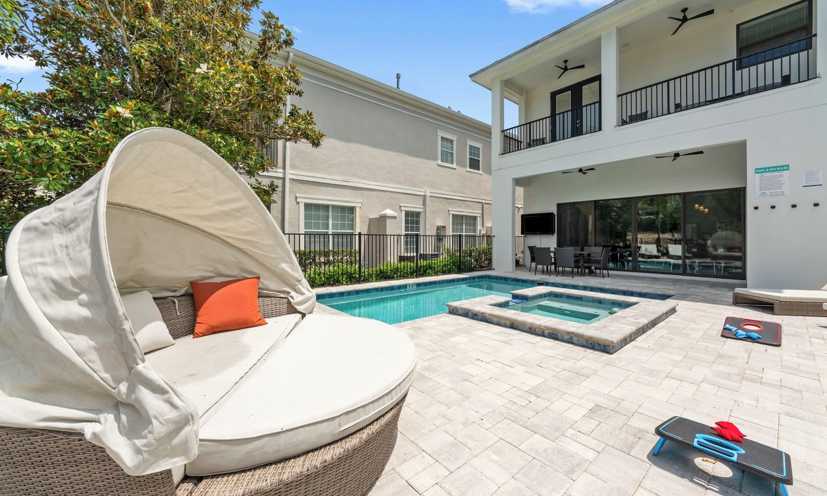 Reunion House | Games & Theater Room | Kids Themed Bunk Bedroom | Pool with Golf Course Views