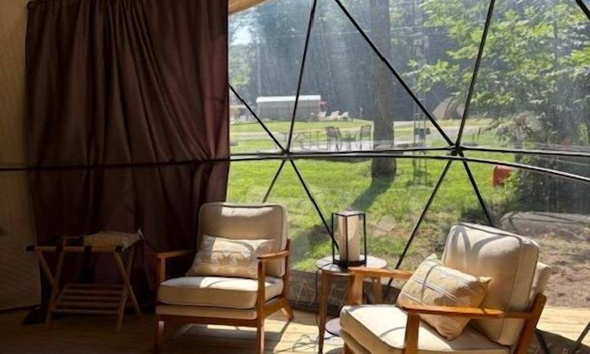 Gilboa Cabin | Geodesic Dome Glamping in the Catskills