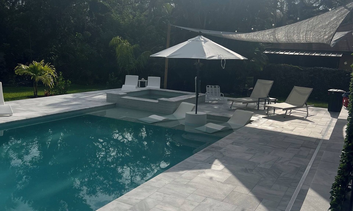 East Naples House | Gorgeous Spacious Private 4Plex, Italian Heated Pool/Spa, Sleeps 24 Pet Friendly