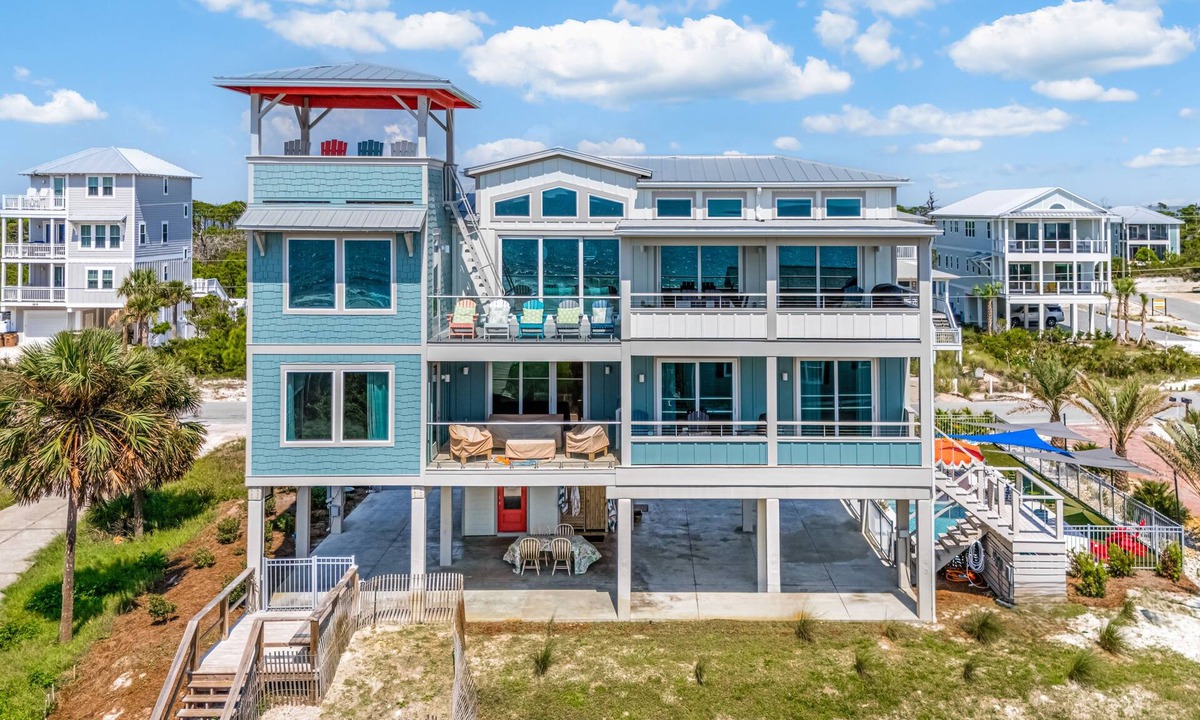 Cape San Blas House | Gulf front North Cape with private pool, elevator and 360-degree view watchtower