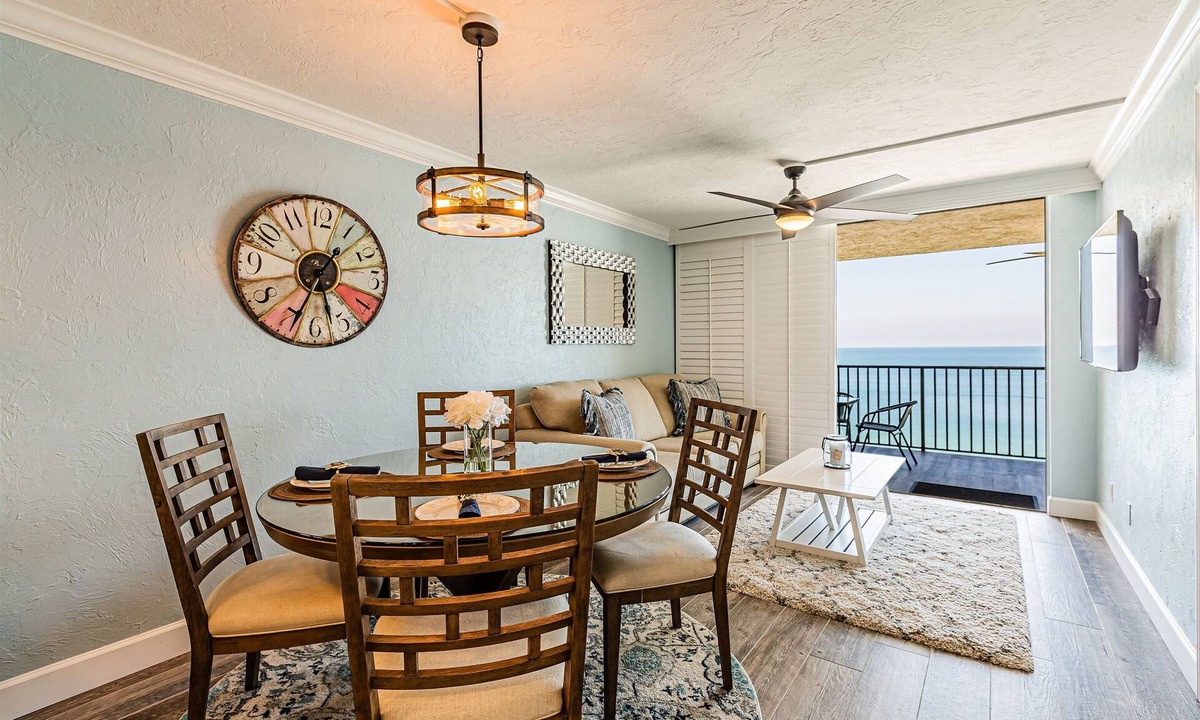 Marco Island Condo | 🐠 HIGHLY RATED! Remodeled Sea Winds Beachfront 10th Floor Double Vanity Sinks