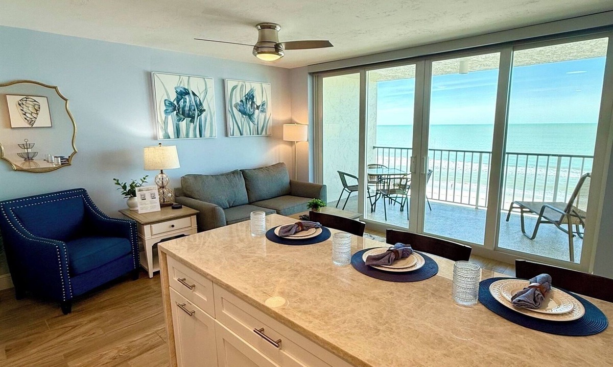 Marco Island Condo | 🏝️ HIGHLY SOUGHT AFTER! Newly Remodeled Beachfront Apollo Condo, 7th Floor!