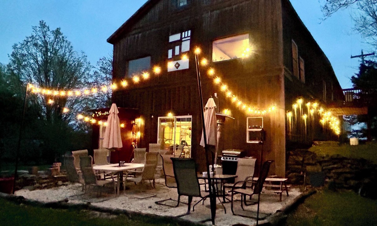 Jefferson House | Historic Catskills Barn on Private Land: Fire Pit, Views, Near Stamford