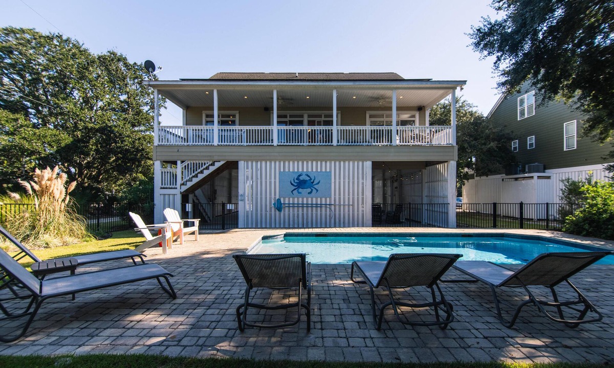 Edisto Island House | I'll Have Another | Family Beach Home, Private Pool, Covered Porches & WiFi