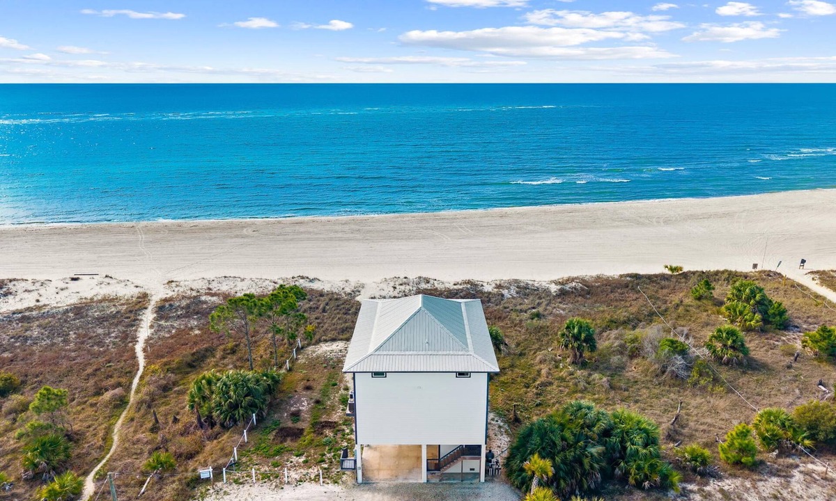 Indian Pass House | Indian Pass Beachfront - PETS Welcome - Private Pool - Just Steps to the Beach