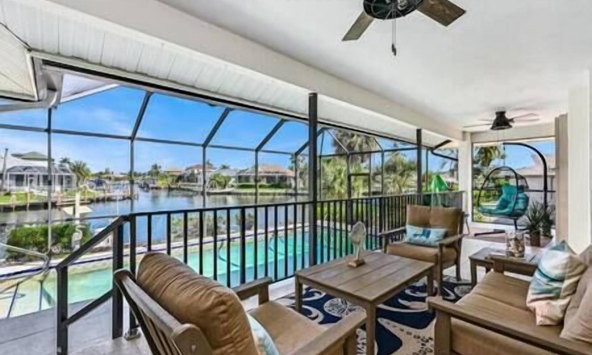 Marco Island House | Island Retreat -Waterfront pool home! Pet Friendly!