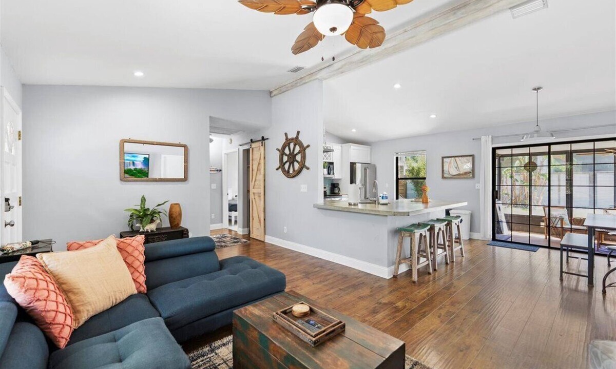 Butler Beach House | Kon Tiki Family & Pet Beach Home w/Yard & Garage in St. Augustine