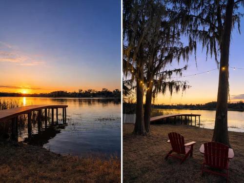 Keystone Villa | Lakefront Retreat Near Tampa Dock Kayaks Firepit