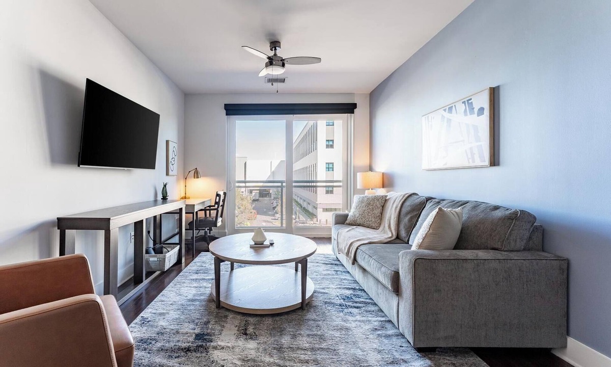 Central Business District Apartment | Landing | Chic 2BD, Rooftop Lounge, Gym