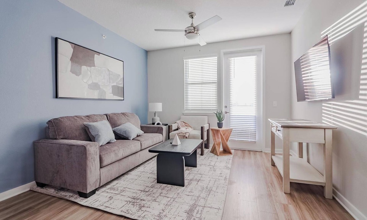 Interchange Square Apartment | Landing | Modern 2BD, Game Room, Pool