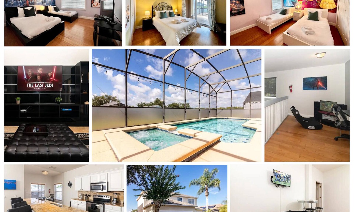Highgate Park House | Live the Good Life in Davenport! 6 BDR w/Private Pool, Minutes from Disney