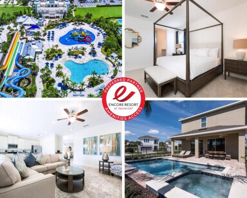 Historic Downtown Kissimmee House | Luxury Home Near Disney With Private Pool, Waterpark & Resort Access At Encore Resorts Reunion - 211Mn