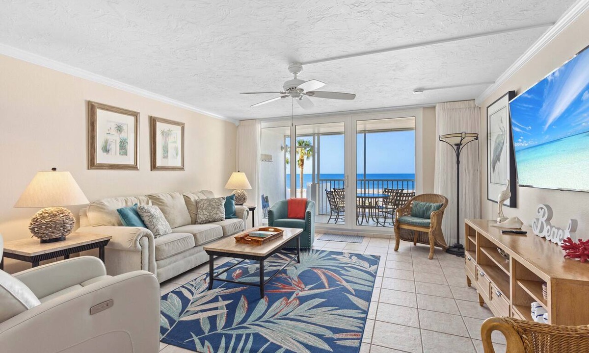 Longboat Key Condo | Luxury on the Sand – Large Oceanfront Condo La Playa #202D by RVA